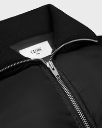 long puffer jacket IN light nylon - BLACK -  - 2 | CELINE