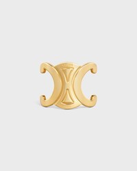 TRIOMPHE BAG RING IN METAL - GOLD - ACCESSORIES - 1 | CELINE