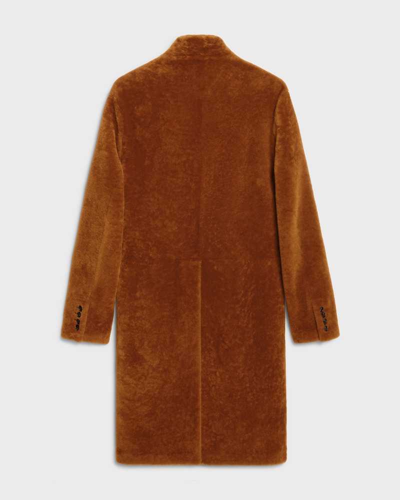 tailoring coat IN Lamb Shearling - MOUNTAIN -  - 1 | CELINE