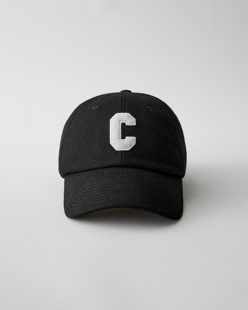 GORRA RICHELIEU EN FRANELA DE LANA - NEGRO -  - 1 | CELINE