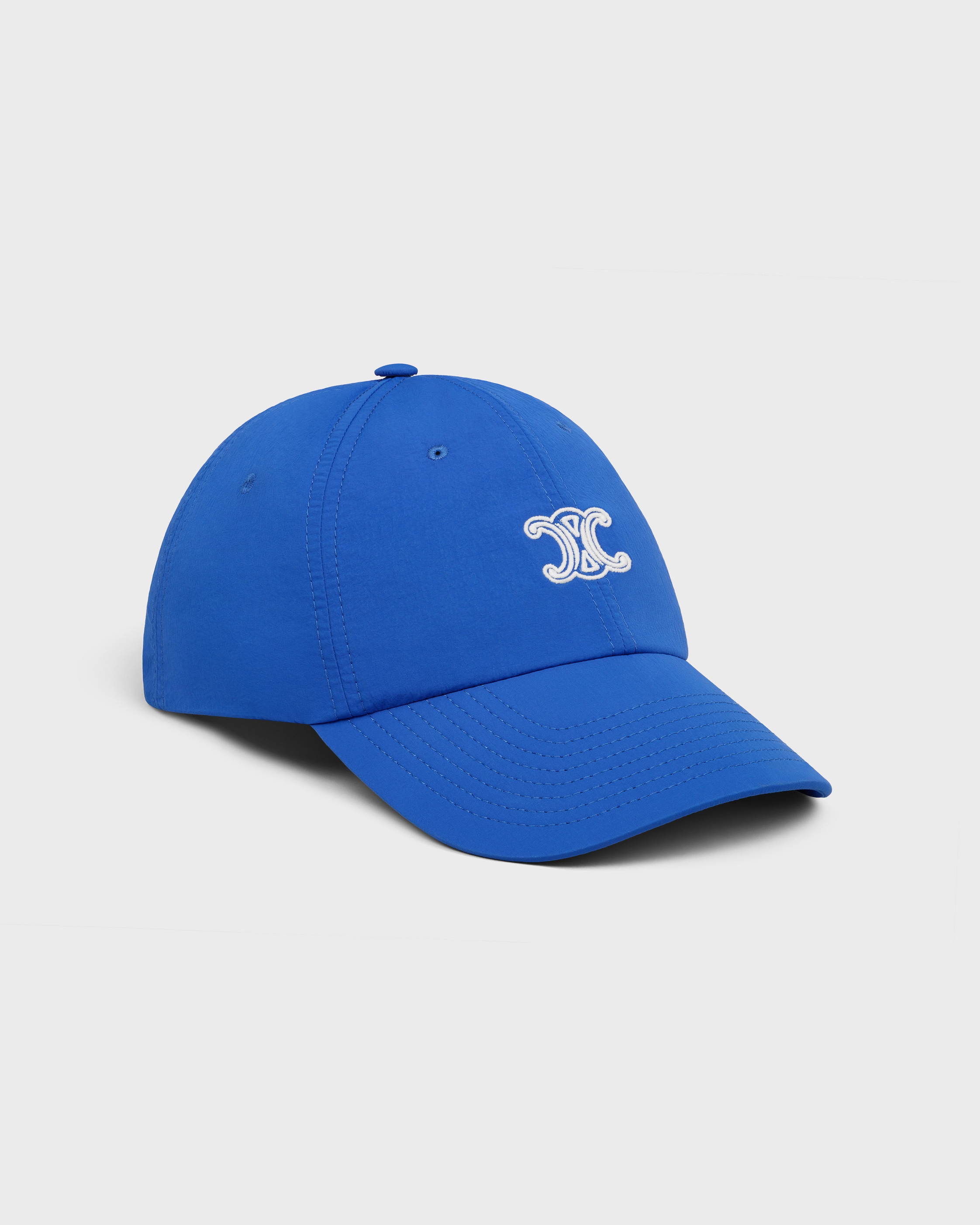triomphe richelieu cap IN nylon - ELECTRIC BLUE | CELINE