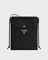 테이크 어웨이 샤프 파우치 - 부드러운 램스킨 - 블랙 - 크로스백 - 1 | CELINE