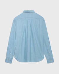 shirt IN cotton denim - BIO BLEACH WASH -  - 2 | CELINE