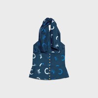 TOP DE SARGA DE SEDA - AZUL MARINO/BLANCO/AZUL -  - 2 | CELINE