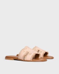 MARINA MULE IN CANVAS - POWDER PINK -  - 2 | CELINE