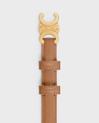 Triomphe Belt 18 IN Taurillon Leather - BRONZE -  - 2 | CELINE