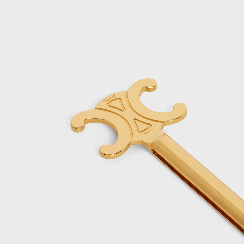 TRIOMPHE TUBE SQUEEZER IN BRASS - GOLD - BATH AND BODY - 1 | CELINE