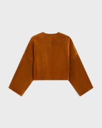 cardigan jacket IN SUEDE - MOUNTAIN -  - 2 | CELINE