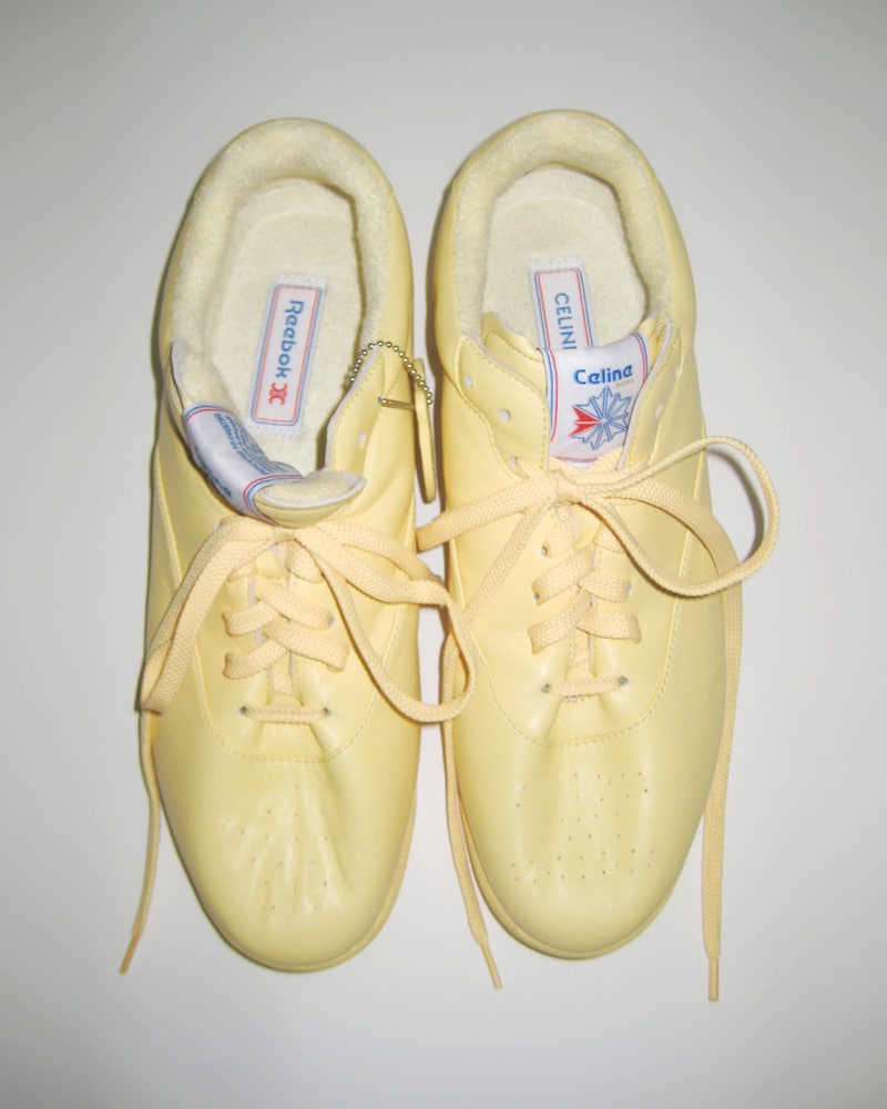 CELINE/REEBOK 프리스타일 로 - 램스킨 - 버터 -  - 1 | CELINE