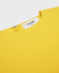 dress IN SILK GEORGETTE - MIMOSA -  - 2 | CELINE