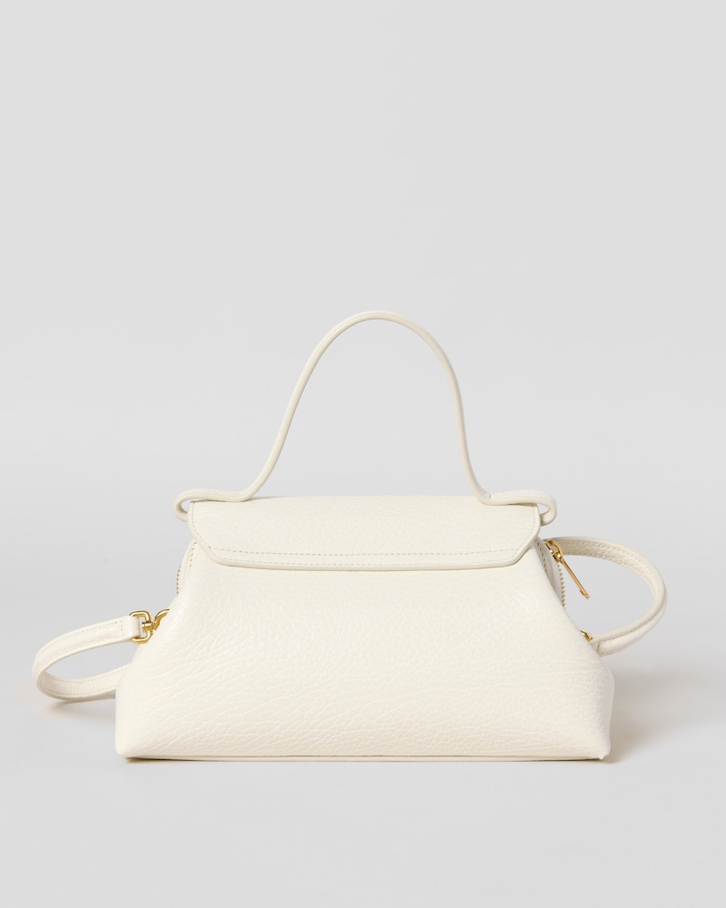 FLAIR BAG PICCOLA IN PELLE DI VITELLO GRANATA XL - BIANCO CREMA - PER LA SERA - 1 | CELINE