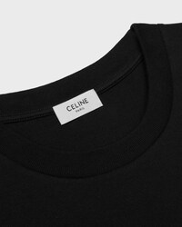 t-shirt IN cotton jersey - BLACK / WHITE -  - 2 | CELINE