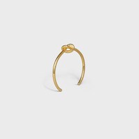 Knot extra-thin bracelet in brass with gold finish - Gold -  - 2 | CELINE