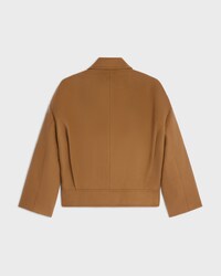 jacket IN double-face wool cashmere - CAMEL -  - 2 | CELINE
