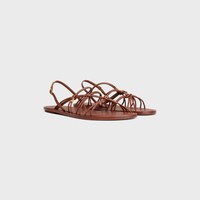 ノット トリオンフ フラットサンダル / ゴートスキン - レッドウッド -  - 2 | CELINE