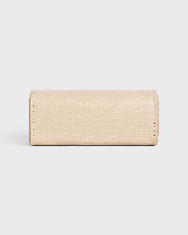 LIPSTICK CASE IN LIZARD - DEEP IVORY - ACCESSORIES - 1 | CELINE