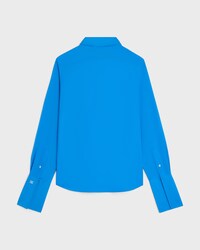 shirt IN silk poplin - LAGOON -  - 2 | CELINE