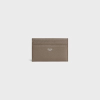 CARD HOLDER IN GRAINED CALFSKIN - SOURIS - CARD HOLDERS - 1 | CELINE