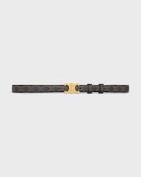 Triomphe Belt 18MM IN TRIOMPHE CANVAS - TAN -  - 2 | CELINE