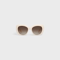 Triomphe 06 Sunglasses in Acetate - IVORY -  - 1 | CELINE