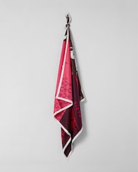 FULAR CON PARCHES C CALÈCHE, 90 - FUCSIA/BURDEOS/MARRÓN -  - 2 | CELINE