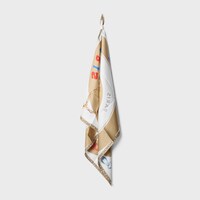 BULLSEYE FOULARD 90 - VANILLA/BRITISH BEIGE -  - 2 | CELINE