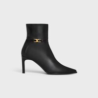 CELINE VERNEUIL ANKLE BOOT WITH TRIOMPHE IN CALFSKIN - BLACK -  - 1 | CELINE