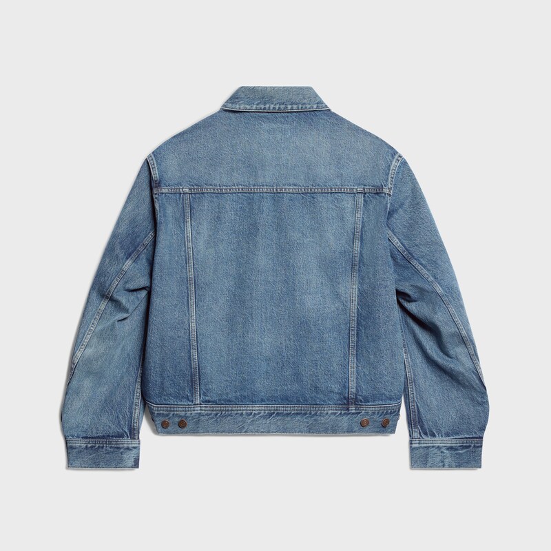 jacket IN cotton denim - VIVIENNE GLASS -  - 1 | CELINE