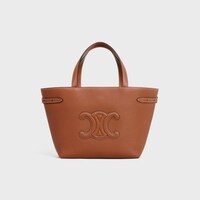 CABAS ANAIS CUIR TRIOMPHE MINI em Couro de bezerro granulado - CURTIDO - NOVO - 1 | CELINE