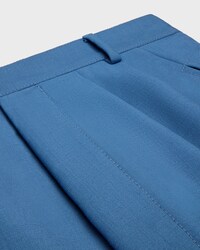 montauk trousers IN mohair wool - AZURE -  - 2 | CELINE