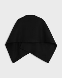 cape IN WOOL FELT - BLACK -  - 2 | CELINE