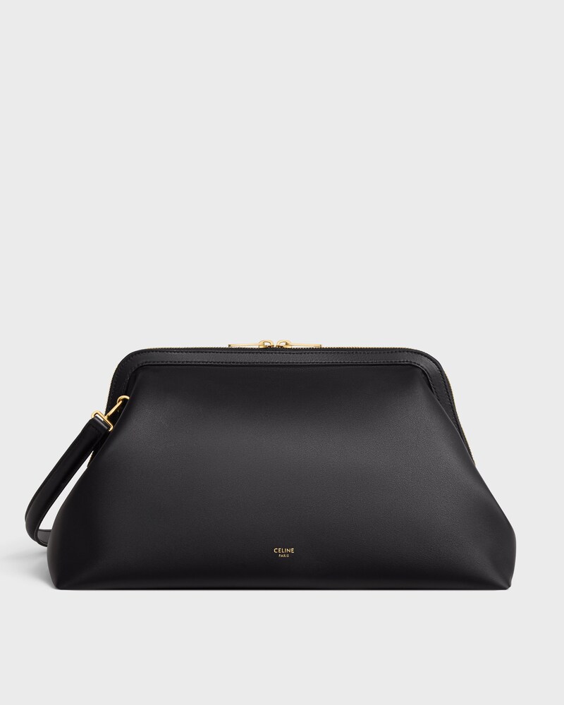 DOCTOR'S POUCH IN SUPPLE NATURAL CALFSKIN - BLACK - EVENING - 1 | CELINE