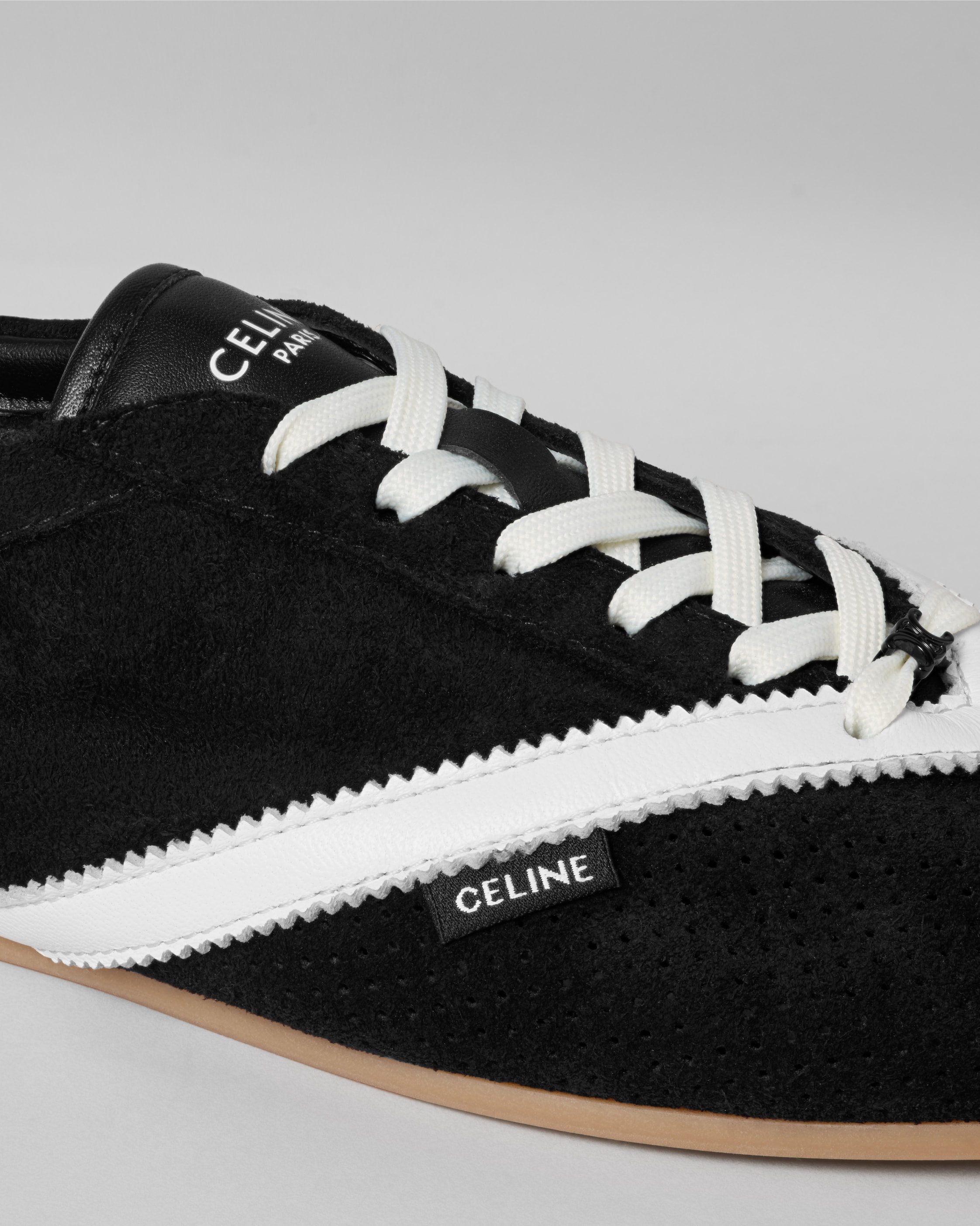 THE FLAT SNEAKER - BLACK | CELINE