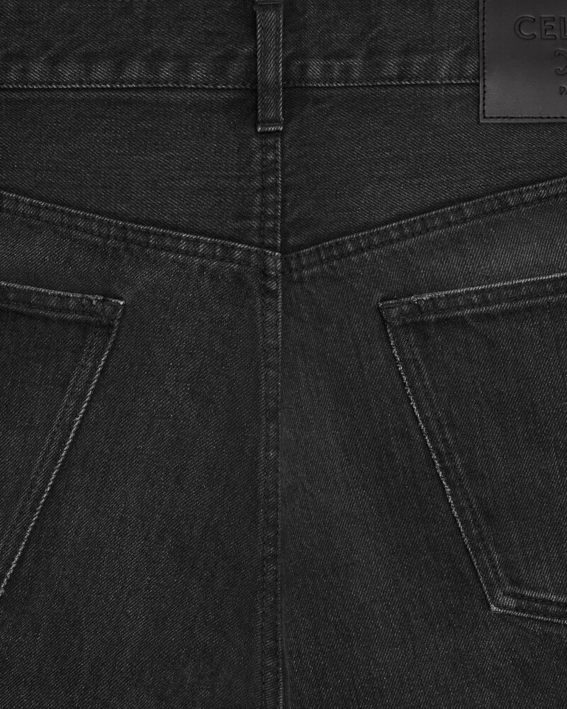 jeans max denim coton - NEW MAX BLACK WASH + PATCH DEB -  - 1 | CELINE