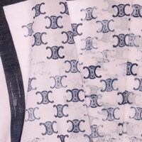 bandana IN cotton - LILAC/BURGUNDY -  - 2 | CELINE