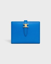 PORTE-CARTES TRIOMPHE PONTET Chèvre - ULTRA BLEU - NOUVEAUTÉS - 1 | CELINE