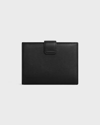 MEDIUM STRAP WALLET NINO IN SUPPLE GRAINED CALFSKIN - BLACK - GIFT FINDER - 2 | CELINE