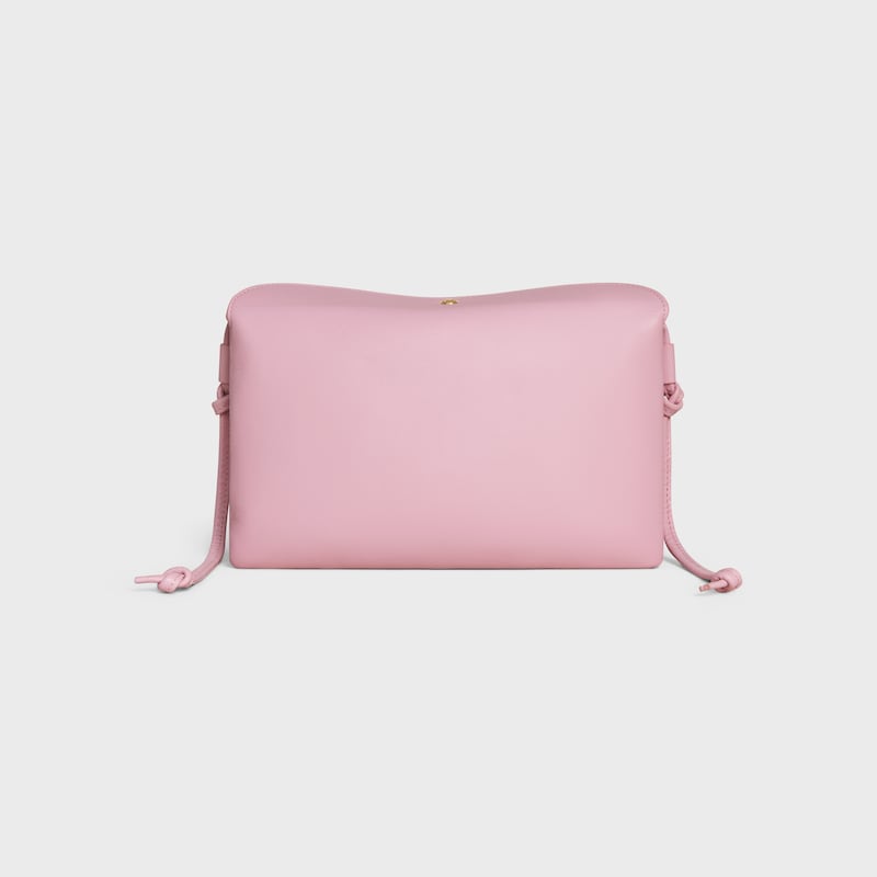 TRIO FLAP IN Smooth Lambskin - DIRTY PINK - EVENING - 1 | CELINE