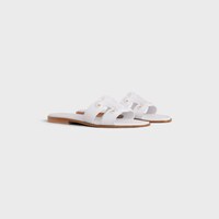MARINA MULE IN CALFSKIN - WHITE -  - 2 | CELINE