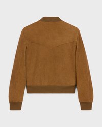 blouson boule suède - TOBACCO -  - 2 | CELINE