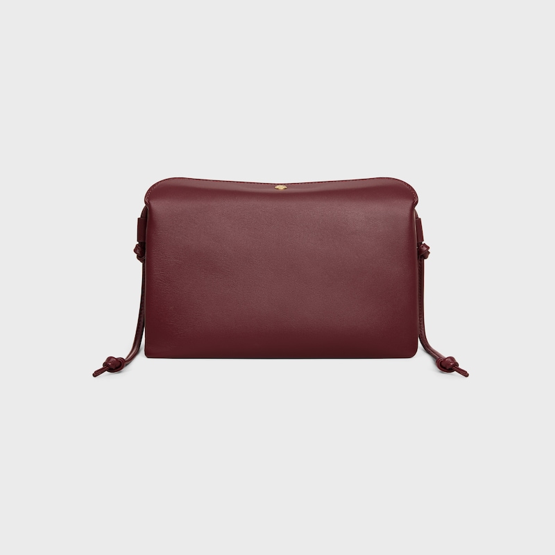 TRIO FLAP IN Smooth Lambskin - SYRAH - TRIO FLAP - 1 | CELINE