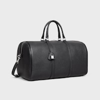 BOLSA DE VIAJE GRANDE DE PIEL DE BECERRO CON TEXTURA GRANULADA - NEGRO - BOLSOS DE VIAJE - 2 | CELINE