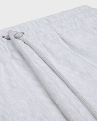 sweatpants IN cotton fleece - PALE GREY / BLACK -  - 2 | CELINE