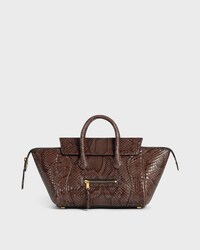 LITTLE LUGGAGE IN PYTHON - HICKORY - LUGGAGE - 1 | CELINE