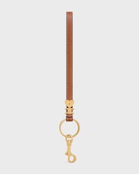 TRIOMPHE CHARM IN SMOOTH CALFSKIN - TAN - ACCESSORIES - 2 | CELINE