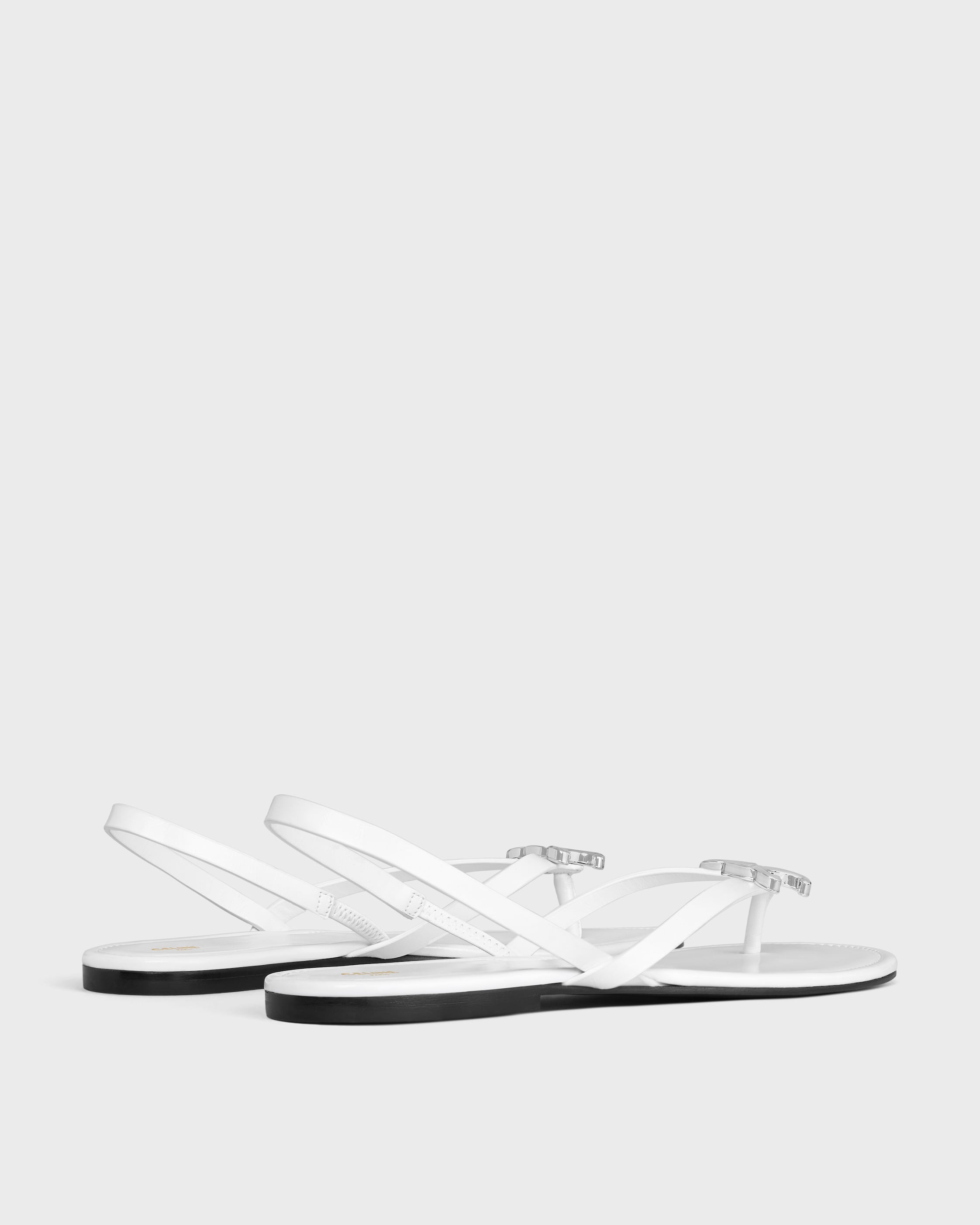BIKI SANDAL IN CALFSKIN - Ultra White | CELINE