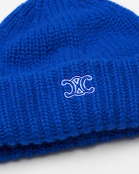 berretto Triomphe IN CASHMERE - BLU REALE -  - 2 | CELINE