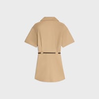 dress IN cotton and silk twill - CORDE -  - 2 | CELINE