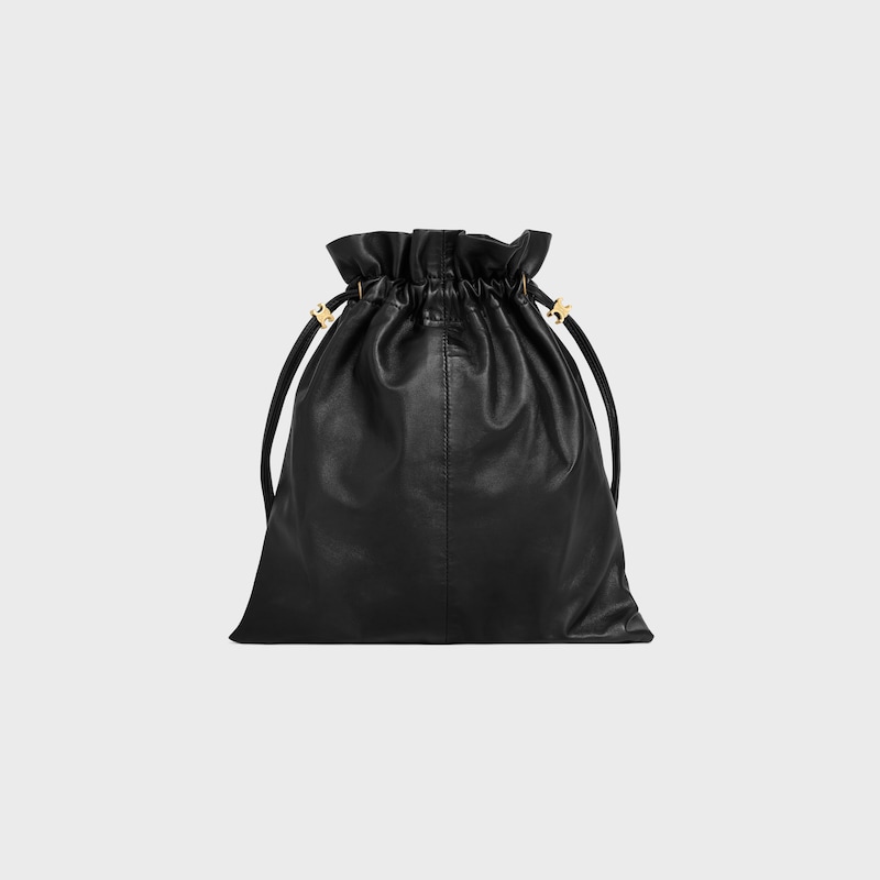 CRYSTAL POUCH PETIT MOD&Egrave;LE Agneau - Noir - Soir&eacute;e - 1 | CELINE