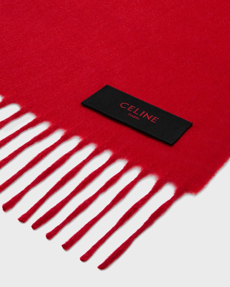 scarf IN cashmere - LIPSTICK -  - 1 | CELINE